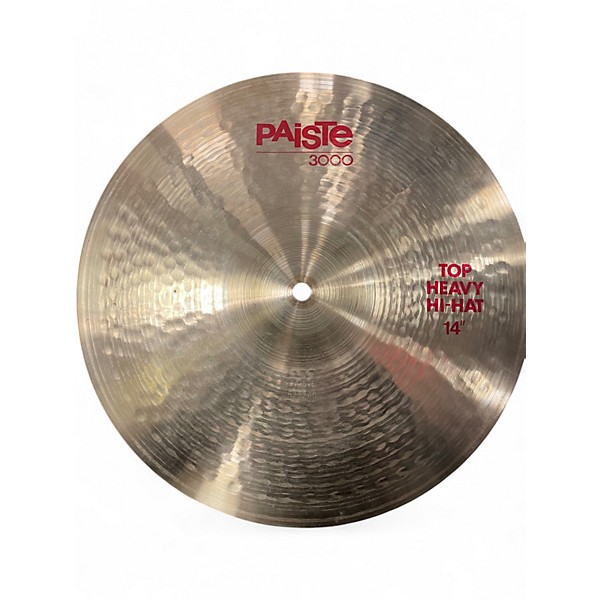 Used Paiste 14in Heavy Hi Hat Pair Cymbal
