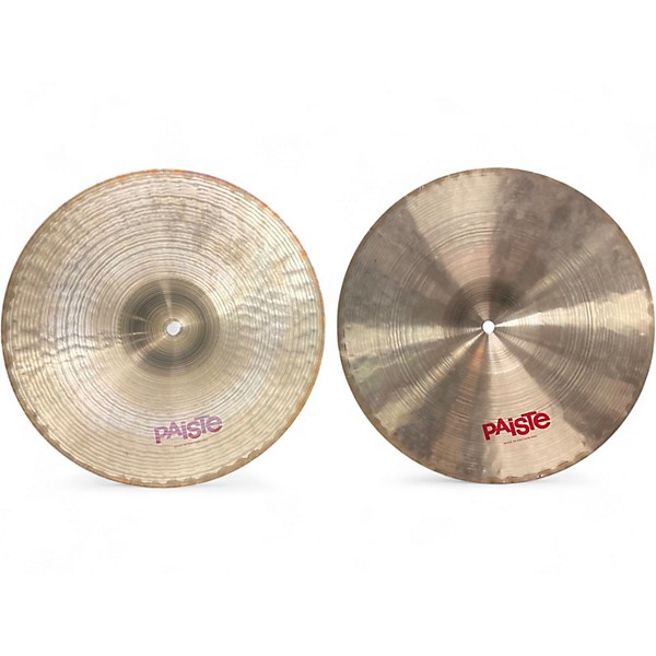 Used Paiste 14in Heavy Hi Hat Pair Cymbal