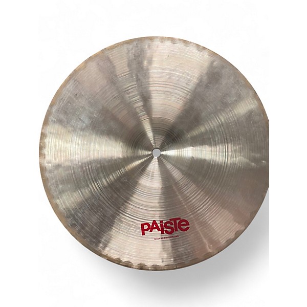 Used Paiste 14in Heavy Hi Hat Pair Cymbal