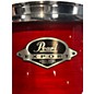 Used Pearl 14in export series snare Trans Red Drum