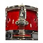 Used Pearl 14in export series snare Trans Red Drum