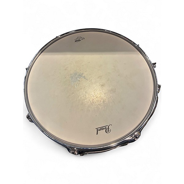 Used Pearl 14in export series snare Trans Red Drum