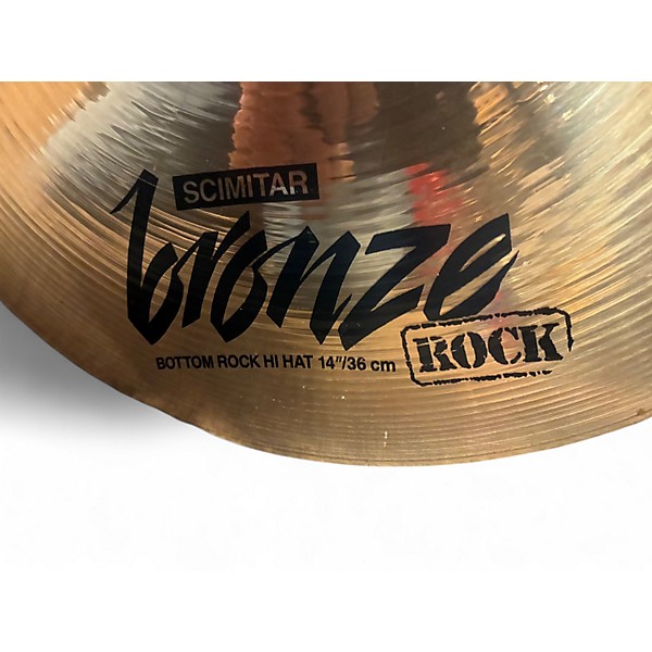 Used Zildjian 14in Scimitar Hi Hat Pair Cymbal