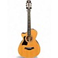 Used Taylor 312CE 12 FRET V CLASS Left Handed Natural Acoustic Electric Guitar thumbnail