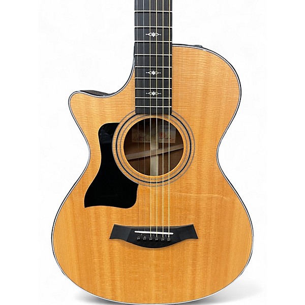 Used Taylor 312CE 12 FRET V CLASS Left Handed Natural Acoustic Electric Guitar
