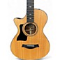 Used Taylor 312CE 12 FRET V CLASS Left Handed Natural Acoustic Electric Guitar