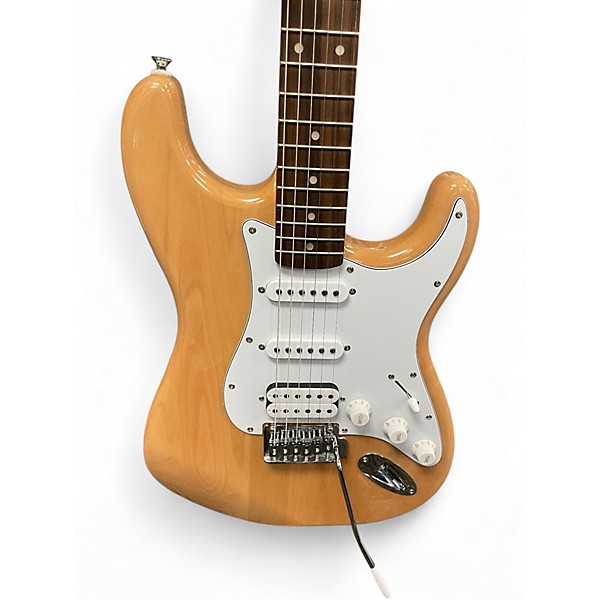 Used Squier Affinity Stratocaster  Natural Solid Body Electric Guitar