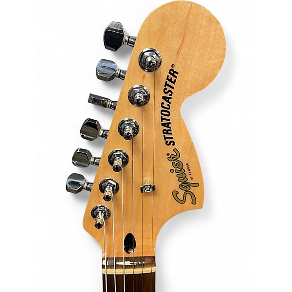 Used Squier Affinity Stratocaster  Natural Solid Body Electric Guitar