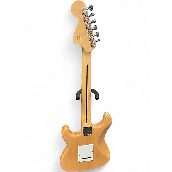 Used Squier Affinity Stratocaster  Natural Solid Body Electric Guitar