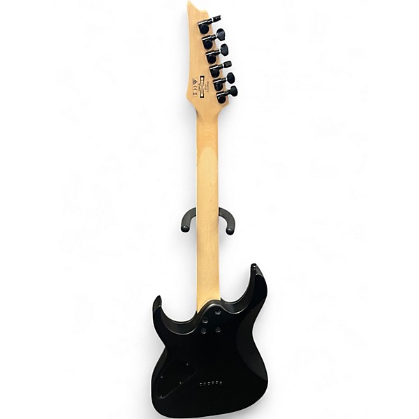 Used Ibanez RG421EX Red to Black Fade Solid Body Electric Guitar