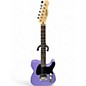 Used Squier Esquire Telecaster Purple Solid Body Electric Guitar thumbnail
