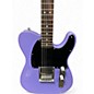 Used Squier Esquire Telecaster Purple Solid Body Electric Guitar