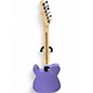 Used Squier Esquire Telecaster Purple Solid Body Electric Guitar
