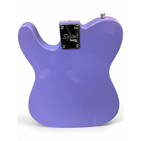 Used Squier Esquire Telecaster Purple Solid Body Electric Guitar
