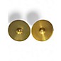 Used MEINL 14in HCS Hi Hat Pair Cymbal