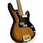 Used 2015 Carvin double cut Sunburst Electric Bass Guitar