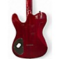 Used Fender Special Edition Custom Telecaster FMT HH Transparent Crimson Solid Body Electric Guitar
