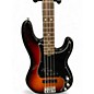 Used Fender Limited Edition American Standard PJ Bass 3 Color Sunburst Electric Bass Guitar