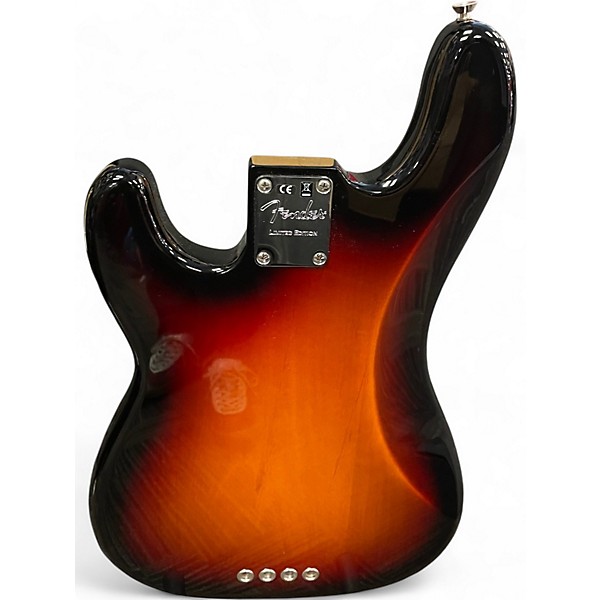 Used Fender Limited Edition American Standard PJ Bass 3 Color Sunburst Electric Bass Guitar