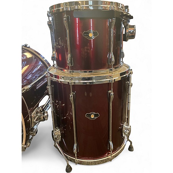 Used TAMA 5 Piece Superstar Red Drum Kit