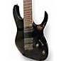 Used Ibanez RGMS7 Black Solid Body Electric Guitar