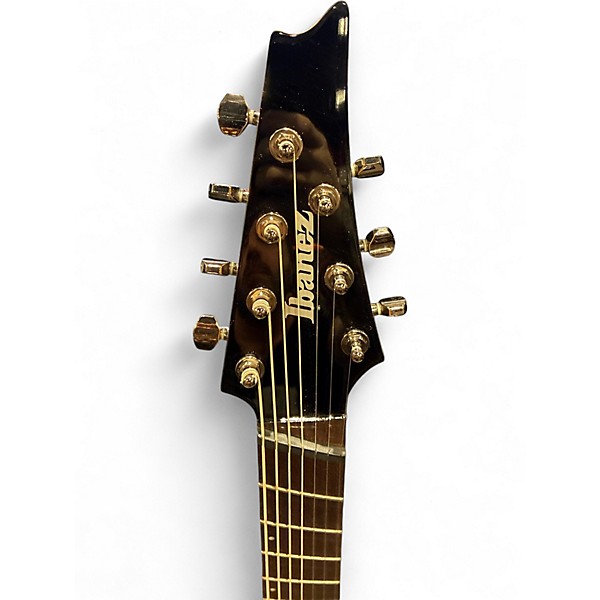 Used Ibanez RGMS7 Black Solid Body Electric Guitar
