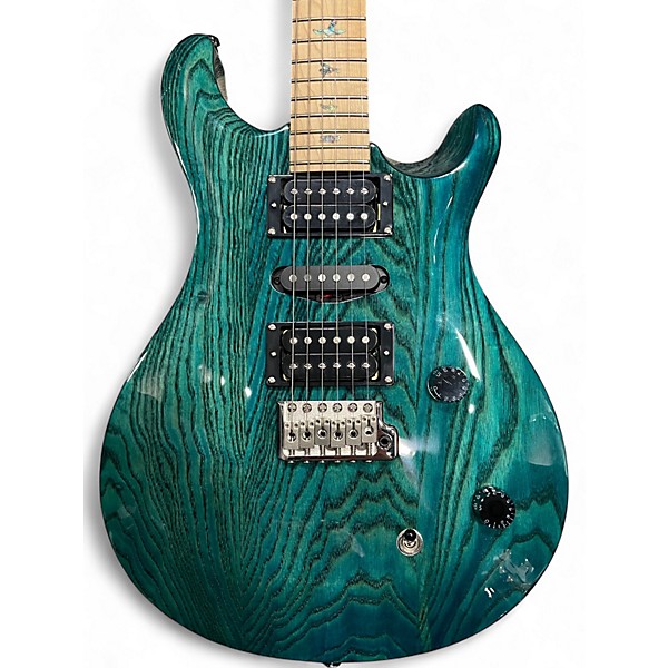 Used PRS Swamp Ash Special lri blue Solid Body Electric Guitar