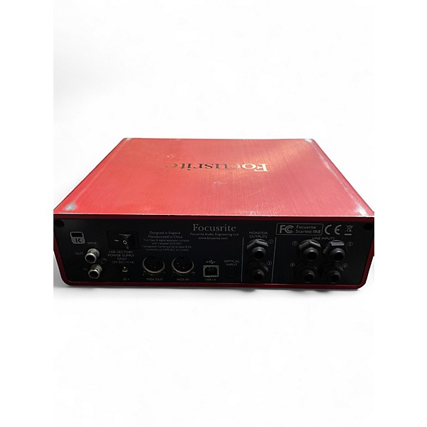 Used Focusrite Scarlett 18i8 Audio Interface