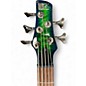 Used Ibanez SR405EQM 5 String Cosmic Blue Starburst Electric Bass Guitar