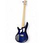 Used Ibanez SR405EQM 5 String Cosmic Blue Starburst Electric Bass Guitar