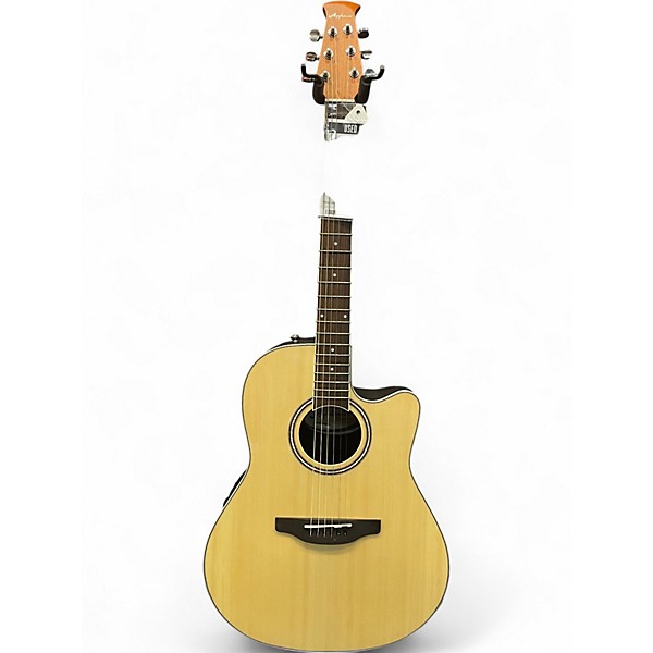 Used Applause AB24II-4 Natural Acoustic Electric Guitar