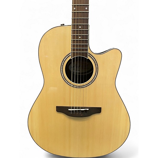 Used Applause AB24II-4 Natural Acoustic Electric Guitar