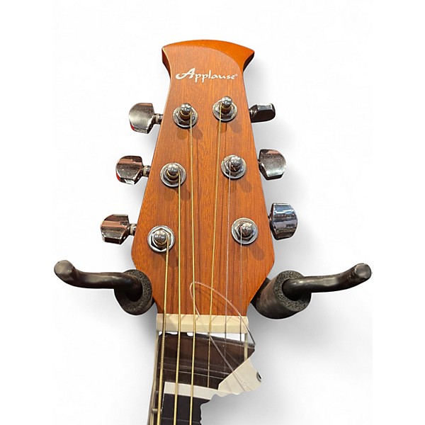 Used Applause AB24II-4 Natural Acoustic Electric Guitar
