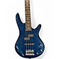 Used Ibanez GSRM20 Mikro Short Scale blue sparkle Electric Bass Guitar