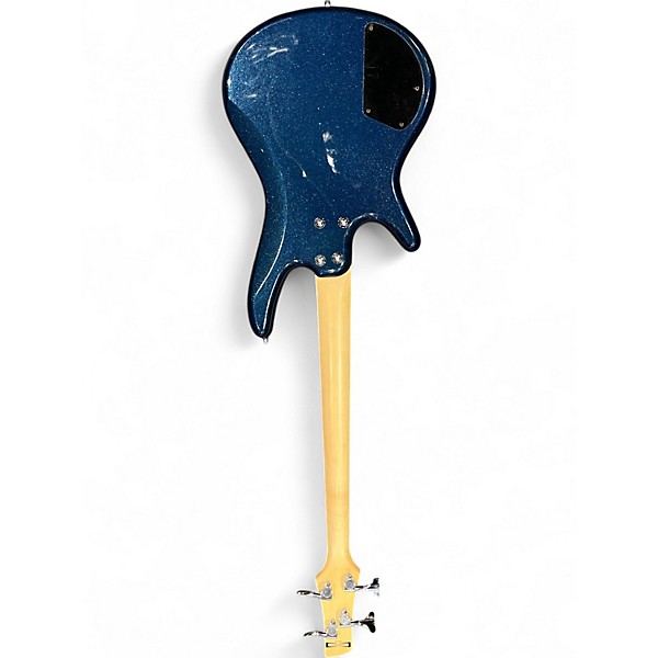 Used Ibanez GSRM20 Mikro Short Scale blue sparkle Electric Bass Guitar