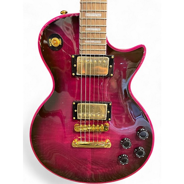 Used Firefly ELITE BAT PINK BURST Solid Body Electric Guitar