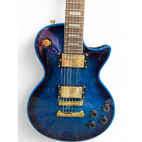 Used Firfly ELITE BAT BLUE BURST Solid Body Electric Guitar