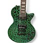 Used Firefly FFSP Elite  GREEN CRACKLE Solid Body Electric Guitar