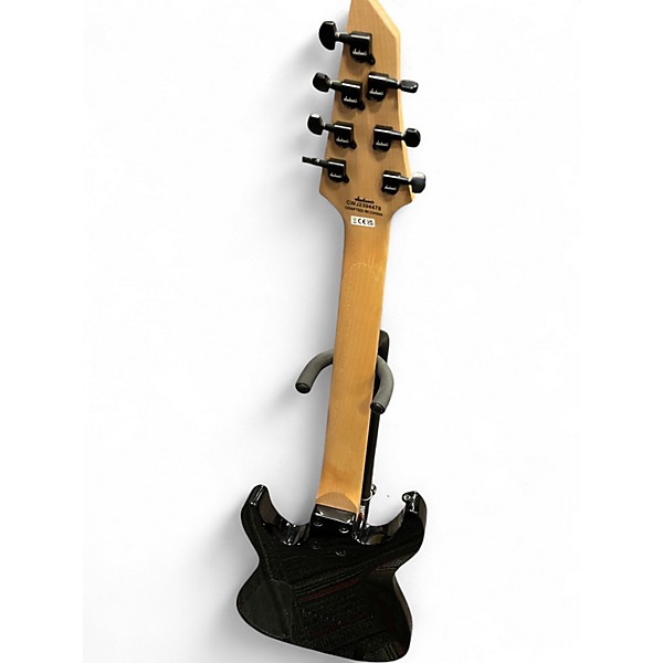 Used Jackson JS22-7 Dinky 7 String Black Solid Body Electric Guitar