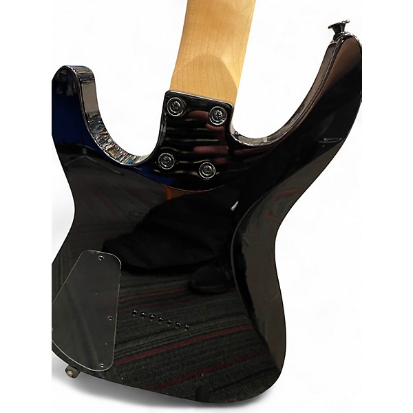 Used Jackson JS22-7 Dinky 7 String Black Solid Body Electric Guitar