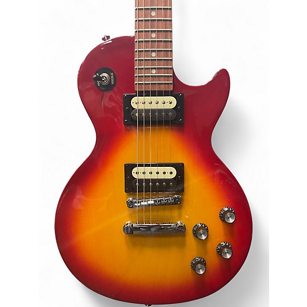 Used Epiphone Les Paul 100 Bolt On Cherry Sunburst Solid Body Electric Guitar