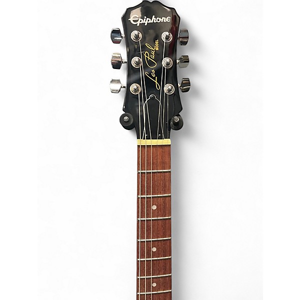 Used Epiphone Les Paul 100 Bolt On Cherry Sunburst Solid Body Electric Guitar