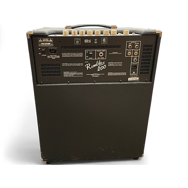 Used Fender Rumble V3 200W Bass Amp Head