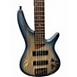 Used Ibanez SR605 5 String Cosmic Blue Electric Bass Guitar
