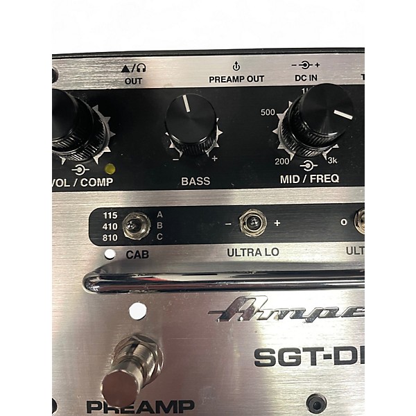 Used Ampeg SGT-DI Bass Effect Pedal