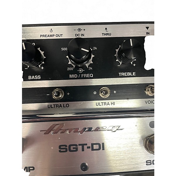 Used Ampeg SGT-DI Bass Effect Pedal