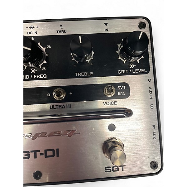 Used Ampeg SGT-DI Bass Effect Pedal