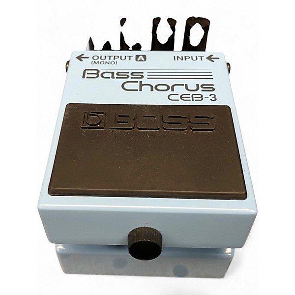 Used BOSS CEB3 Bass Chorus Bass Effect Pedal