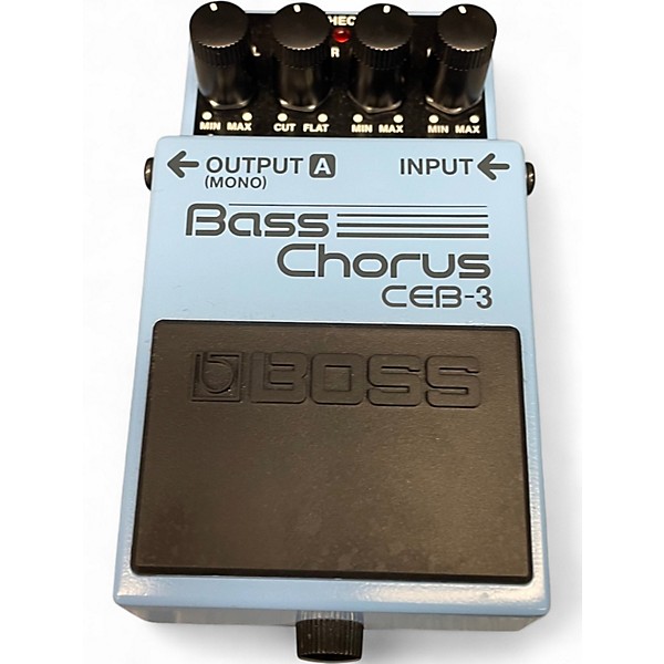 Used BOSS CEB3 Bass Chorus Bass Effect Pedal