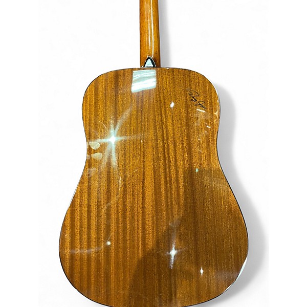 Used Zager EZ-PLAY Brown Sunburst Acoustic Electric Guitar